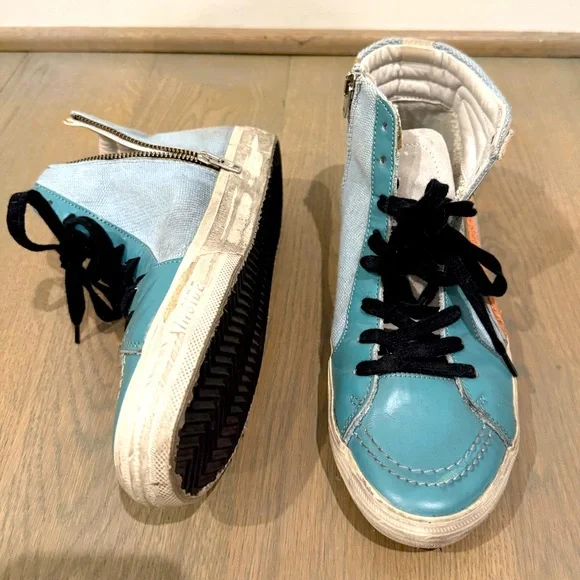 NWOT GGDB Mid-Top Sneakers Size 38 - Picture 7 of 8